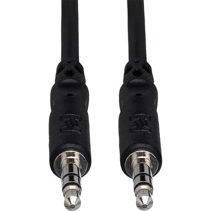 Hosa Technology CMM-105C Cable en espiral 3.5mm Macho a Macho 1.5m Nickelado