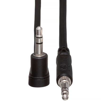 Hosa Technology Cable estéreo mini macho a mini macho ángulo 3 pies garantía limitada