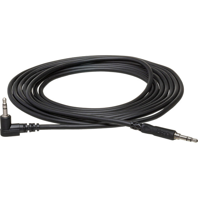 Hosa Technology Cable estéreo mini macho a mini macho ángulo 3 pies garantía limitada