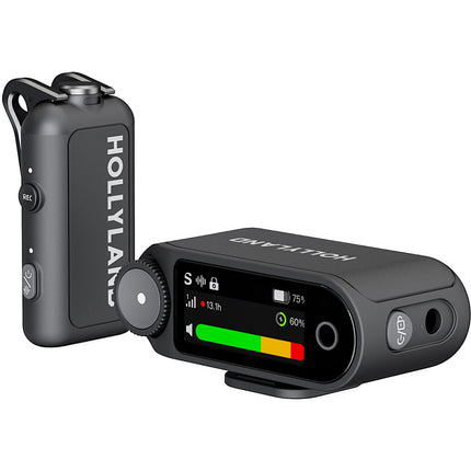 Hollyland LARK MAX 2 Sistema Micrófono Inalámbrico para Cámaras 11h Batería 2.4 GHz