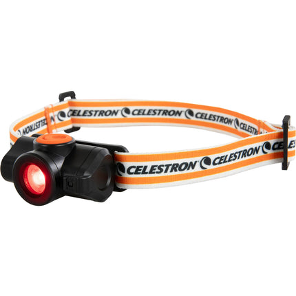 Celestron Red Light LED Linterna Frontal 4 Lúmenes 100 Horas Batería