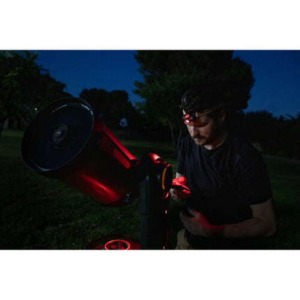 Celestron Red Light LED Linterna Frontal 4 Lúmenes 100 Horas Batería