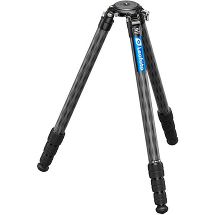 Leofoto LM-324CLX trípode de fibra de carbono 4 secciones 55 lb con cabeza de bola LH-55LR y estuche de transporte