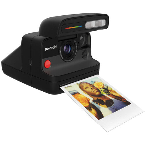 Polaroid Flip Cámara Instantánea Negra 4 Lentes Autofocus Flash Integrado
