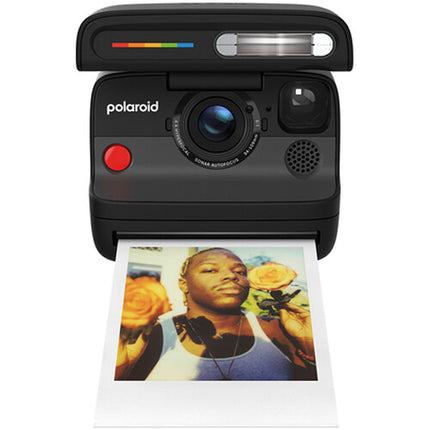 Cámara Instantánea Polaroid Flip Negra 8 Fotos con Flash y Autofocus