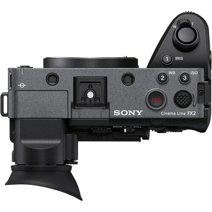 Sony FX2 Cámara Digital Cine Full-Frame 33MP 4K 60fps con Lente 24-50mm f2.8
