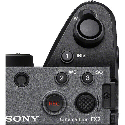 Sony FX2 Cámara de Cine Digital 33MP 4K 60fps con Unidad de Mango XLR