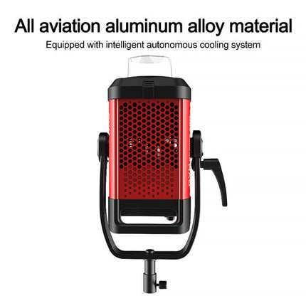 GVM SD500B-ARO LED Monolight Bi-Color 500W 19240 Lux 2700-6800K Kit Completo