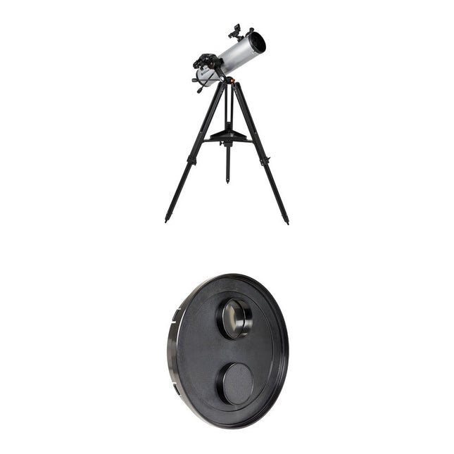 Celestron StarSense Explorer DX 130AZ Telescopio Reflector 130mm f5 con Filtro Solar Safe EclipSmart