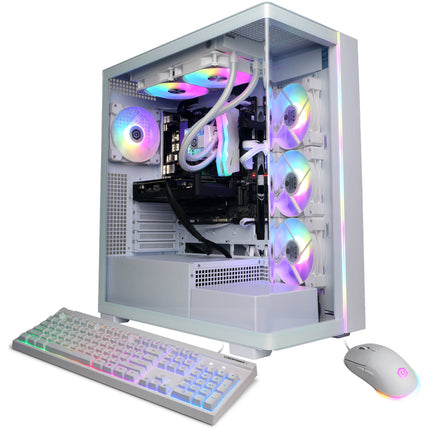 CyberPowerPC Gamer Supreme PC Sobremesa Blanco Intel 20 Núcleos 32GB RAM 2TB SSD