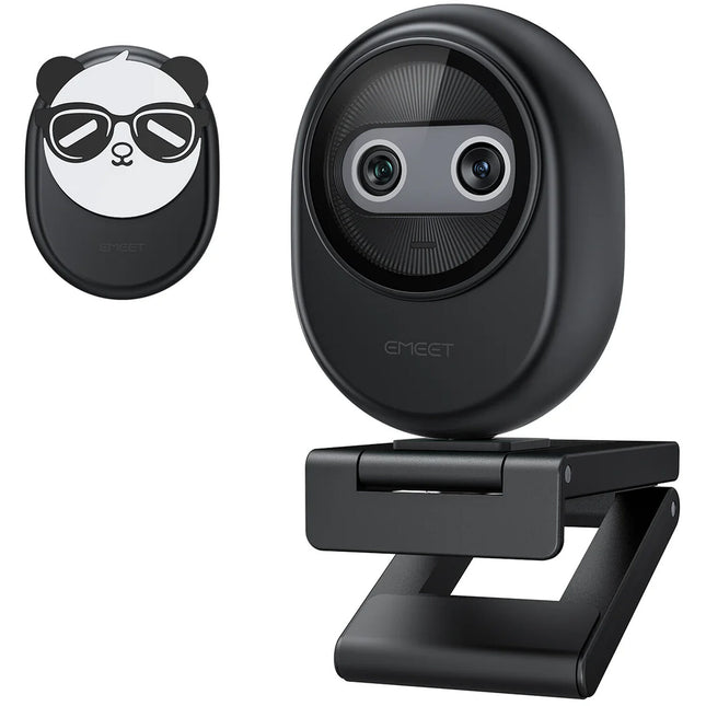 EMEET Piko Dual-Lens 4K Cámara Web 4K 30fps FOV 73° USB-C Kit Completo