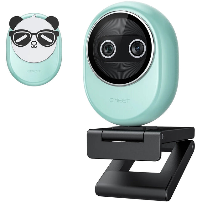 EMEET Piko+ Cámara Web Dual Lente 4K 30 fps 73° ángulo con cubierta de privacidad
