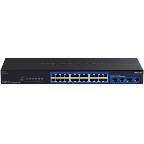 TRENDnet TEG-S50284 Switch de Red Gestionado 24 Puertos 2.5G 4 Puertos 10G SFP+ Rackmount