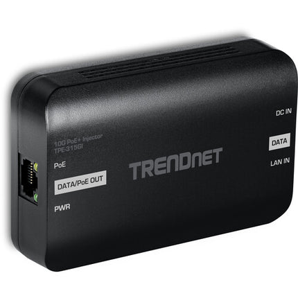 TRENDnet TPE-315GI Inyector PoE+ 10G 30W 10 Gb/s Ethernet Montaje Pared