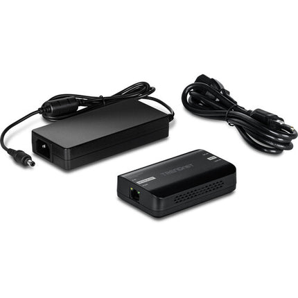TRENDnet TPE-315GI Inyector PoE+ 10G 30W 10 Gb/s Ethernet Montaje Pared