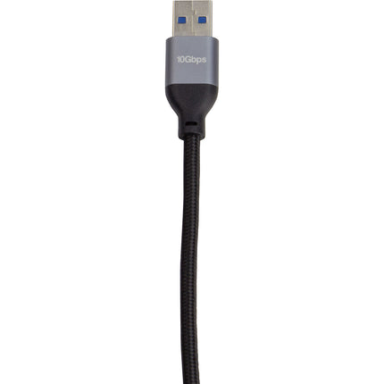 Bullet Train Professional Series Cable USB A a USB C 3.2 Gen 2 1m Trenzado