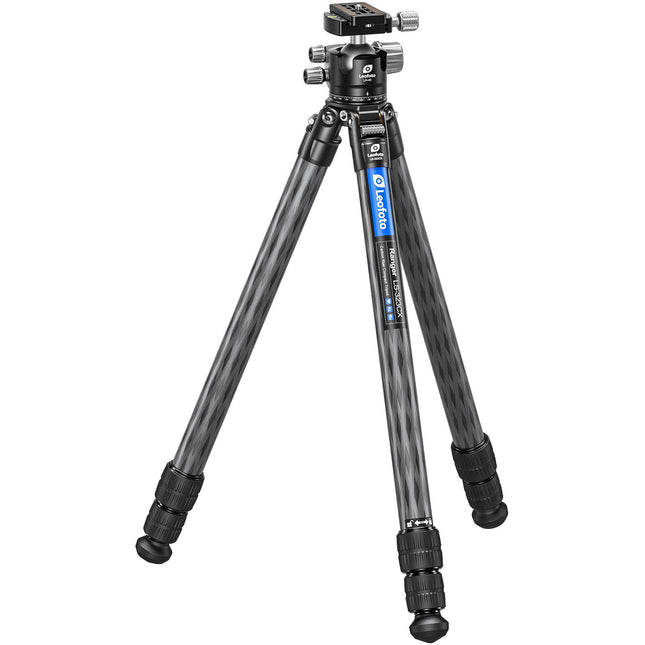 Leofoto LS-323CX trípode carbono con cabeza de bola LH-40 capacidad 20kg altura 7.6-63.4 pulgadas