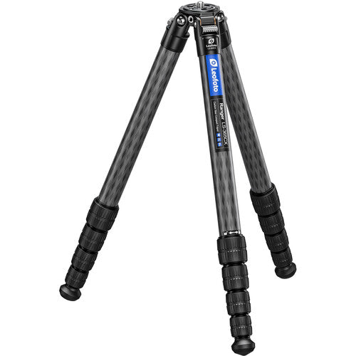 Leofoto LS-365CX Trípode de Fibra de Carbono 5 Secciones 63.7" Altura con Cabezal Esférico LH-40