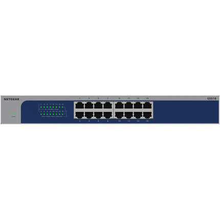 Netgear GS516 Switch Gigabit No Gestionado 16 Puertos 32 Gb s Capacidad