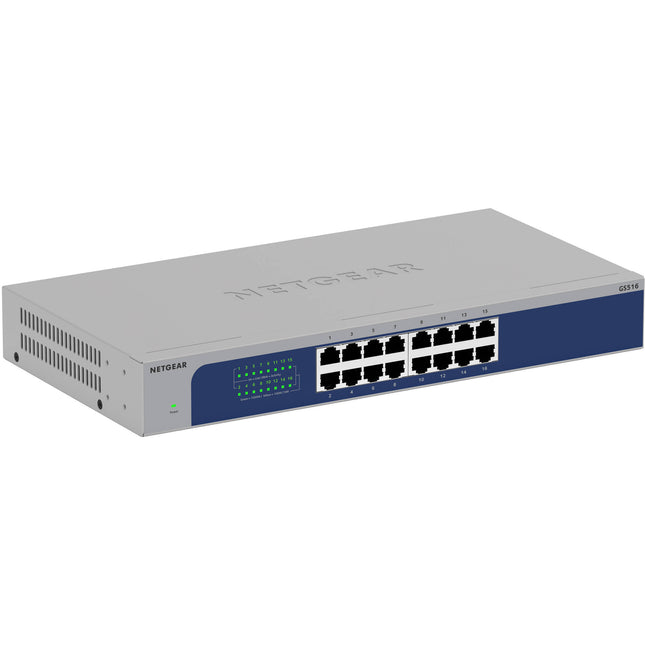 Netgear GS516 Switch Gigabit No Gestionado 16 Puertos 32 Gb s Capacidad