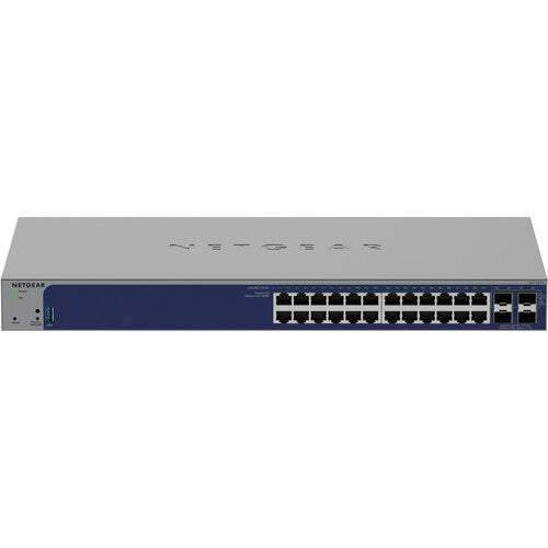 Netgear GS728TXv3 Switch de Red Gestionado 24 Puertos Gigabit 4x10G SFP+ 128Gbps