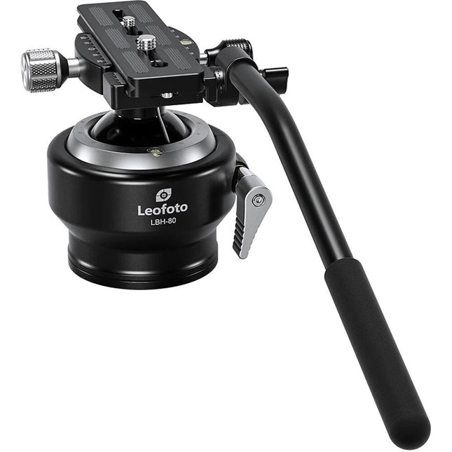 Leofoto Double Sphere Rótula de Bola Doble con Placa QR y Montura 3/8"-16