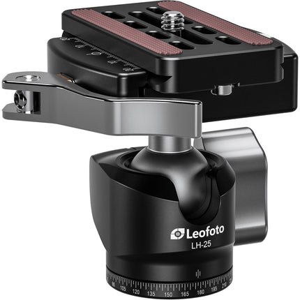 Leofoto LH-25LR Mini Rótula con Abrazadera LR-50 Capacidad 6 kg Altura 6 6 cm
