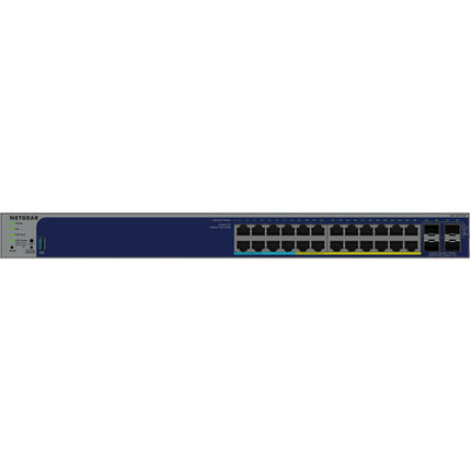 Netgear GS728TXUPv3 Switch de Red Gestionado 24 Puertos PoE++ 420W Rack