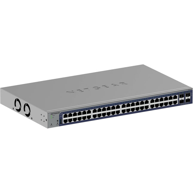 Netgear GS752TXv3 Switch de Red Gestionado 48 Puertos Gigabit 4 Ranuras 10G SFP+ Rack Mount