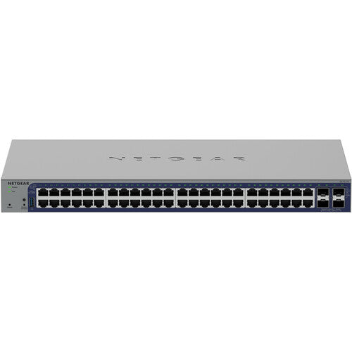 Netgear GS752TXv3 Switch de Red Gestionado 48 Puertos Gigabit 4 Ranuras 10G SFP+ Rack Mount