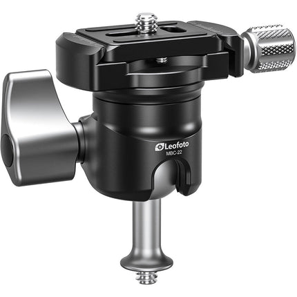 Leofoto MBC-22 mini rótula 2.7 pulgadas capacidad 4 kg con placa rápida PU-25