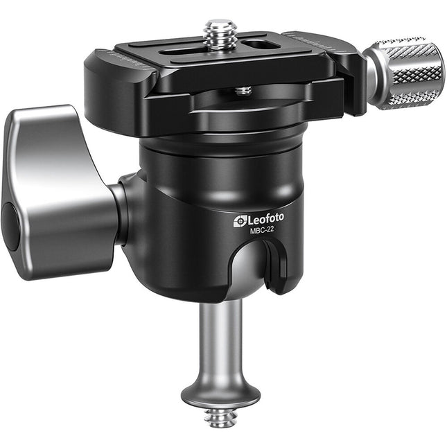 Leofoto MBC-22 mini rótula 2.7 pulgadas capacidad 4 kg con placa rápida PU-25