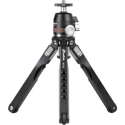 Leofoto MT-03 Spider Trípode de Mesa Capacidad 11 lb Altura 7.6 pulgadas con MBH-19