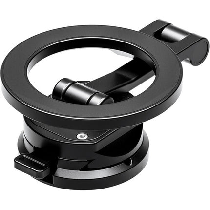 Leofoto Soporte Magnético para Móvil Coche Plateado Acero CNC