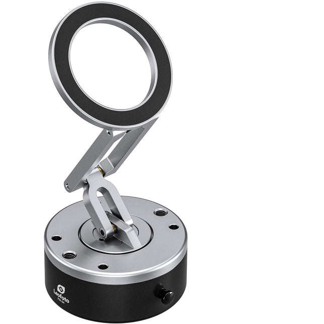 Leofoto Soporte Magnético para Teléfono con Ventosa Eléctrica CNC-Aluminio MagSafe Compatible