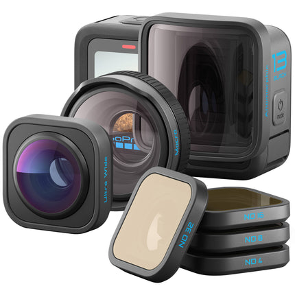 GoPro HERO13 Black Cámara de Acción 27MP 5.3K60 Vídeo con Lentes HB y Filtros ND