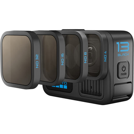 GoPro HERO13 Black Cámara de Acción 27MP 5.3K60 Vídeo con Lentes HB y Filtros ND