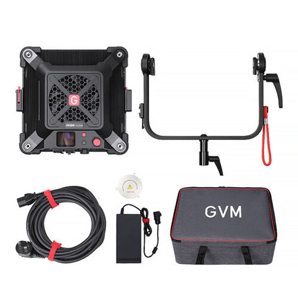 GVM Reign FH400B Luz LED Bicolor Modular Plano 21700 Lux 2700-6800K Incluye Cable y Bolsa