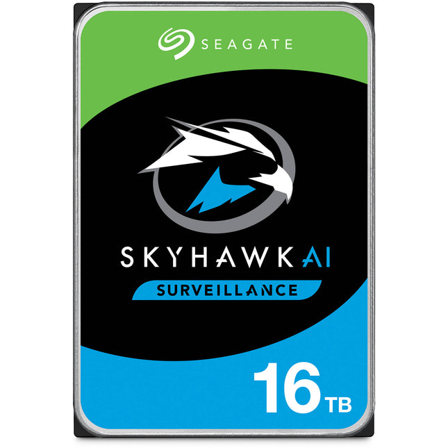 Seagate 16TB SkyHawk AI HDD de Vigilancia 7200 rpm SATA III 3.5"