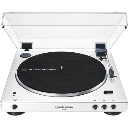 Audio-Technica AT-LP60XBT Tocadiscos Estéreo Bluetooth Blanco 33 1/3 y 45 rpm