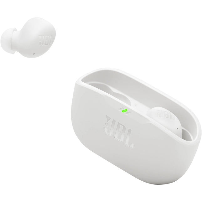 JBL Vibe Buds 2 Auriculares Inalámbricos Cance Canción Activa 40h Batería Blanca