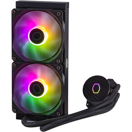 Cooler Master MasterLiquid 240L Core ARGB Refrigeración Líquida CPU 240mm 2 Ventiladores 120mm