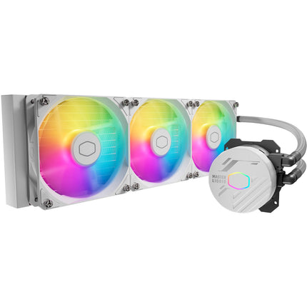 Cooler Master MasterLiquid 360L Core ARGB Refrigeración Líquida CPU 360mm 3 Ventiladores 120mm Blanca