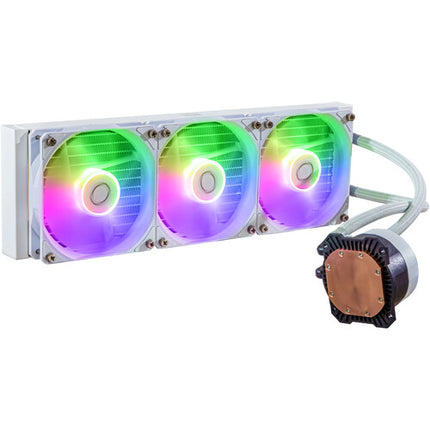 Cooler Master MasterLiquid 360L Core ARGB Refrigeración Líquida CPU 360mm 3 Ventiladores 120mm Blanca
