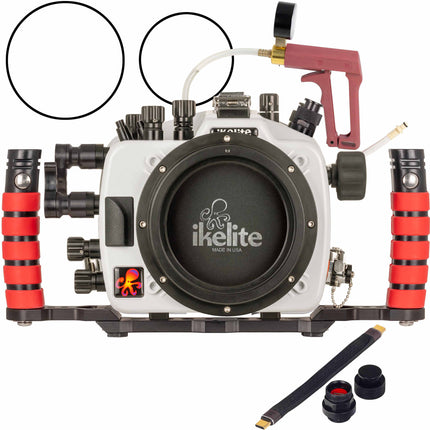 Ikelite Deluxe 200DL Carcasa Subacuática para Sony a1 II Profundidad 200' y Controles Mecánicos