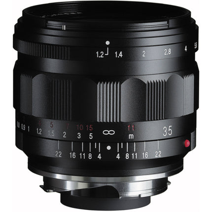 Voigtlander Nokton 35mm f1.2 Asférico IV Lente Leica M Full Frame f1.2 f22