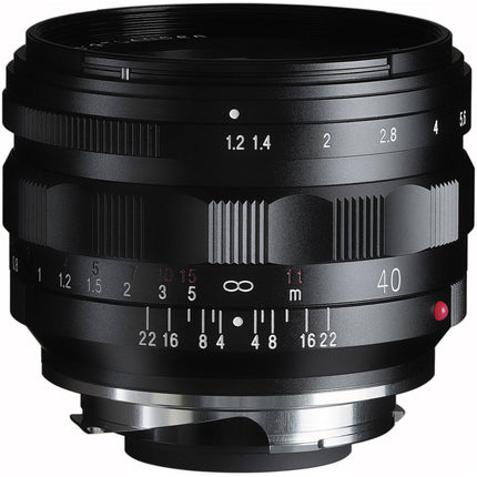 Voigtlander Nokton 40mm f1.2 Objetivo Asférico II Full-Frame Ligero