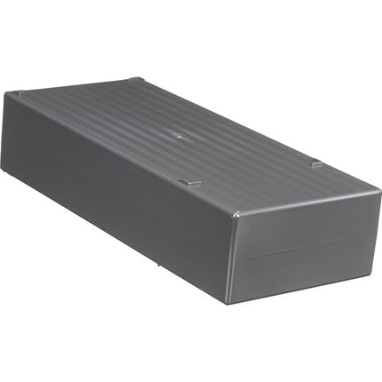 Gepe Caja de almacenamiento con 2 bandejas universales para 100 diapositivas 5x5 cm con tapa