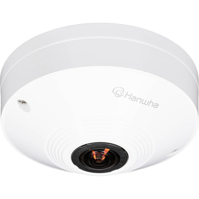 Hanwha Vision WiseNet Q Series QNF-8010 Cámara Domo Fisheye 6MP 2048x2048 187° 256GB MicroSD