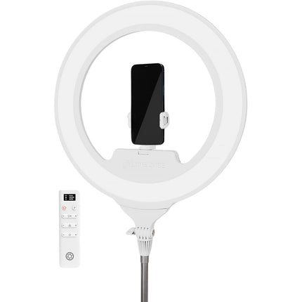 Lume Cube Ring Light Pro Iluminación Circular 18 Pulgadas Batería Recargable y Control Remoto